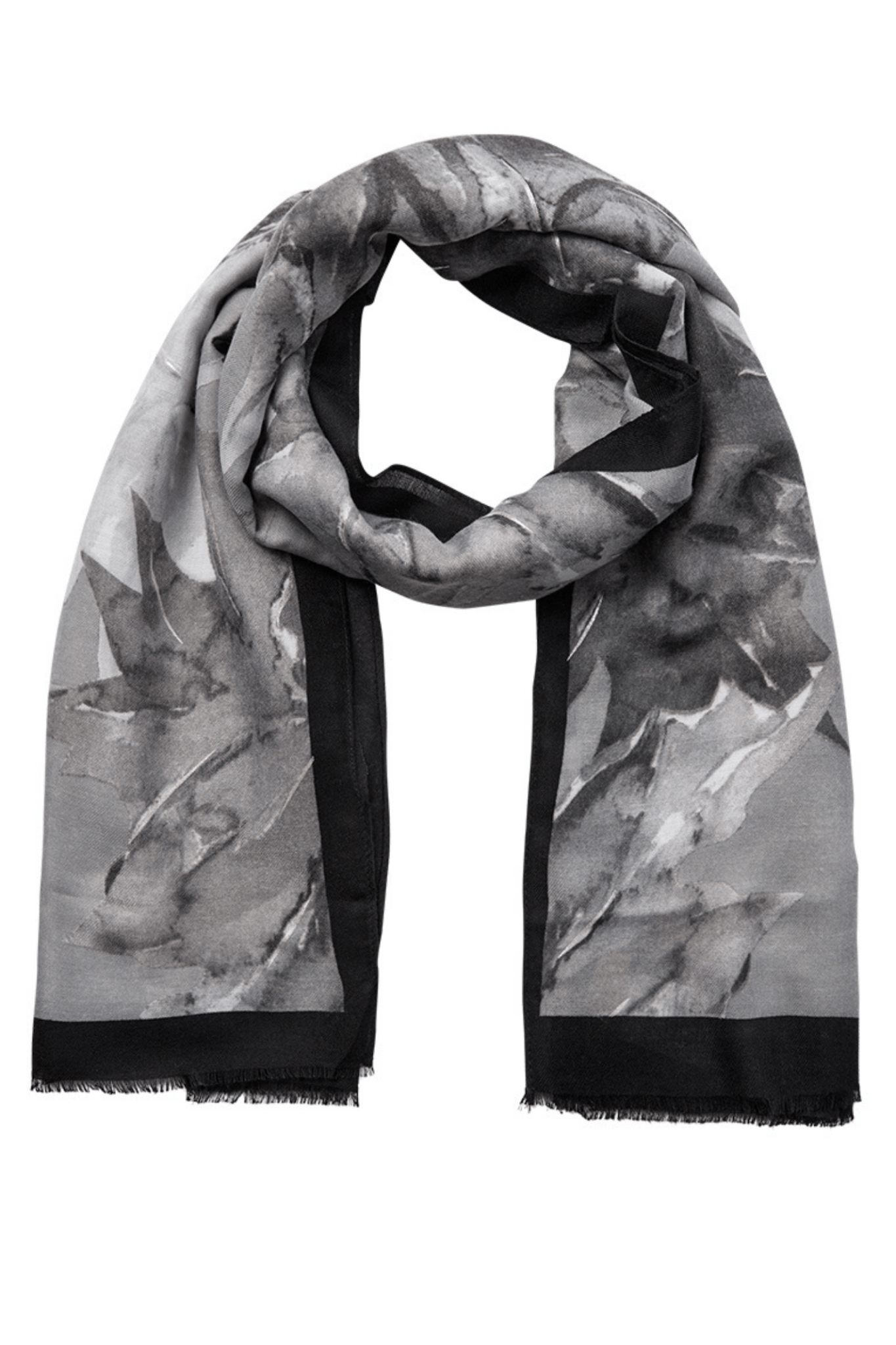 Soya Concept 51461-20 Vamellon Scarf Black Combi