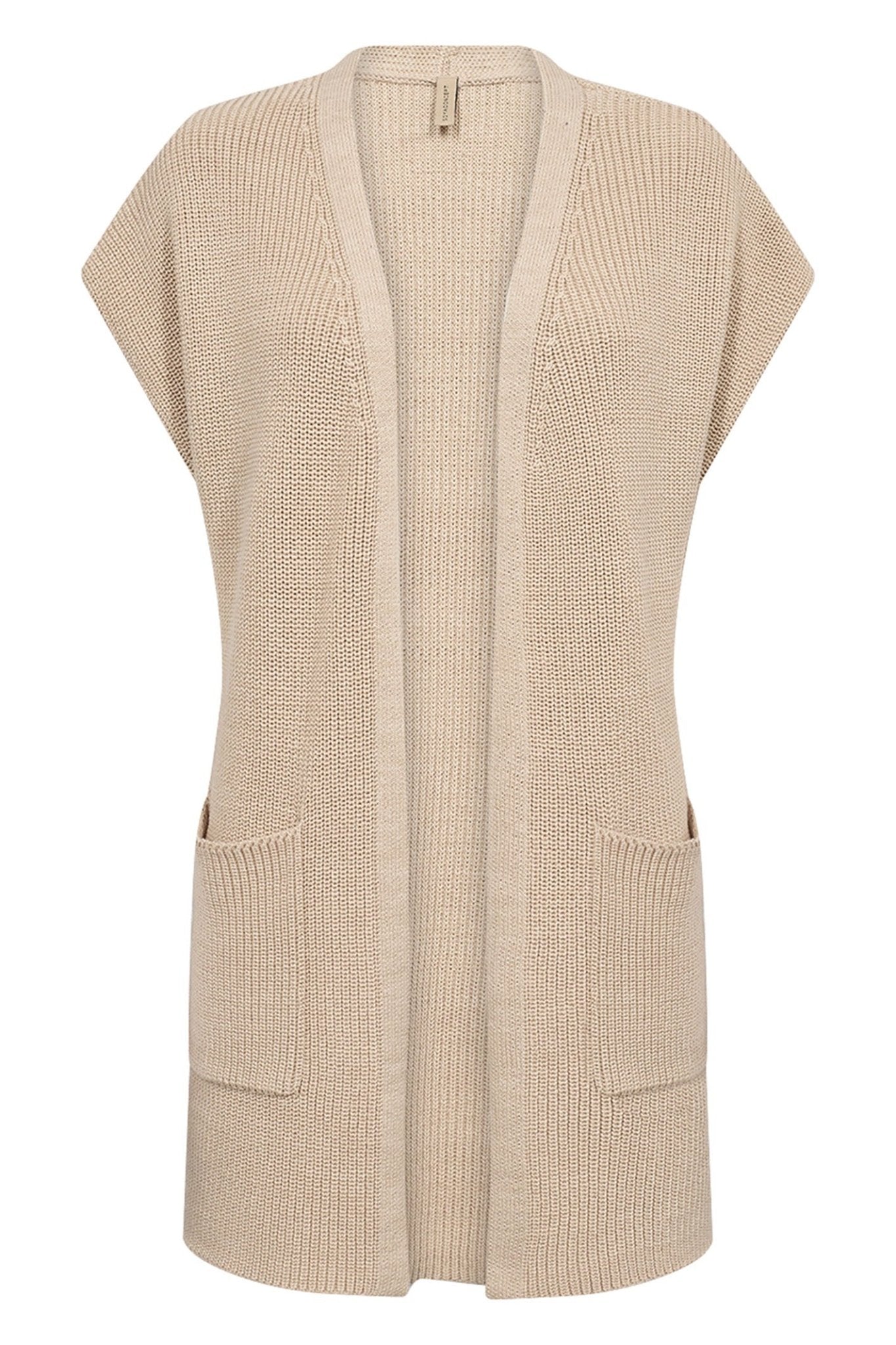 Soya Concept SC-Julia 9 33570-20 Waistcoat Beige - Dotique