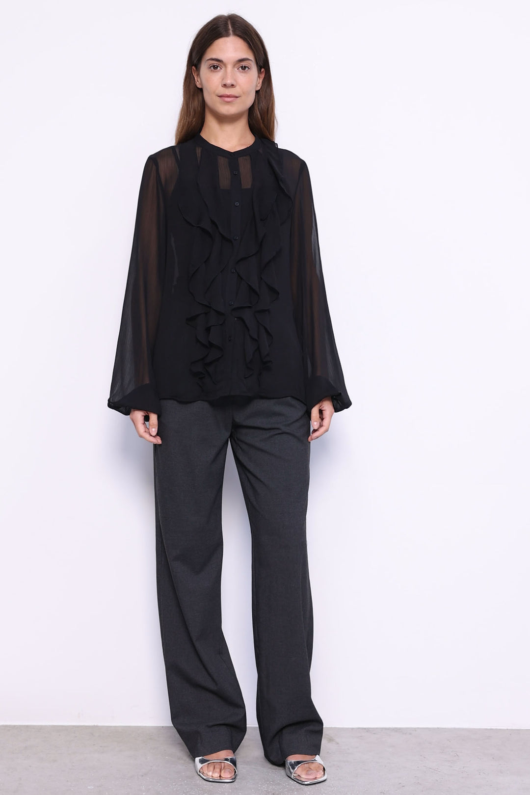 Soya Concept SC-Naia 1 40900-20 9999 Blouse Black - Dotique