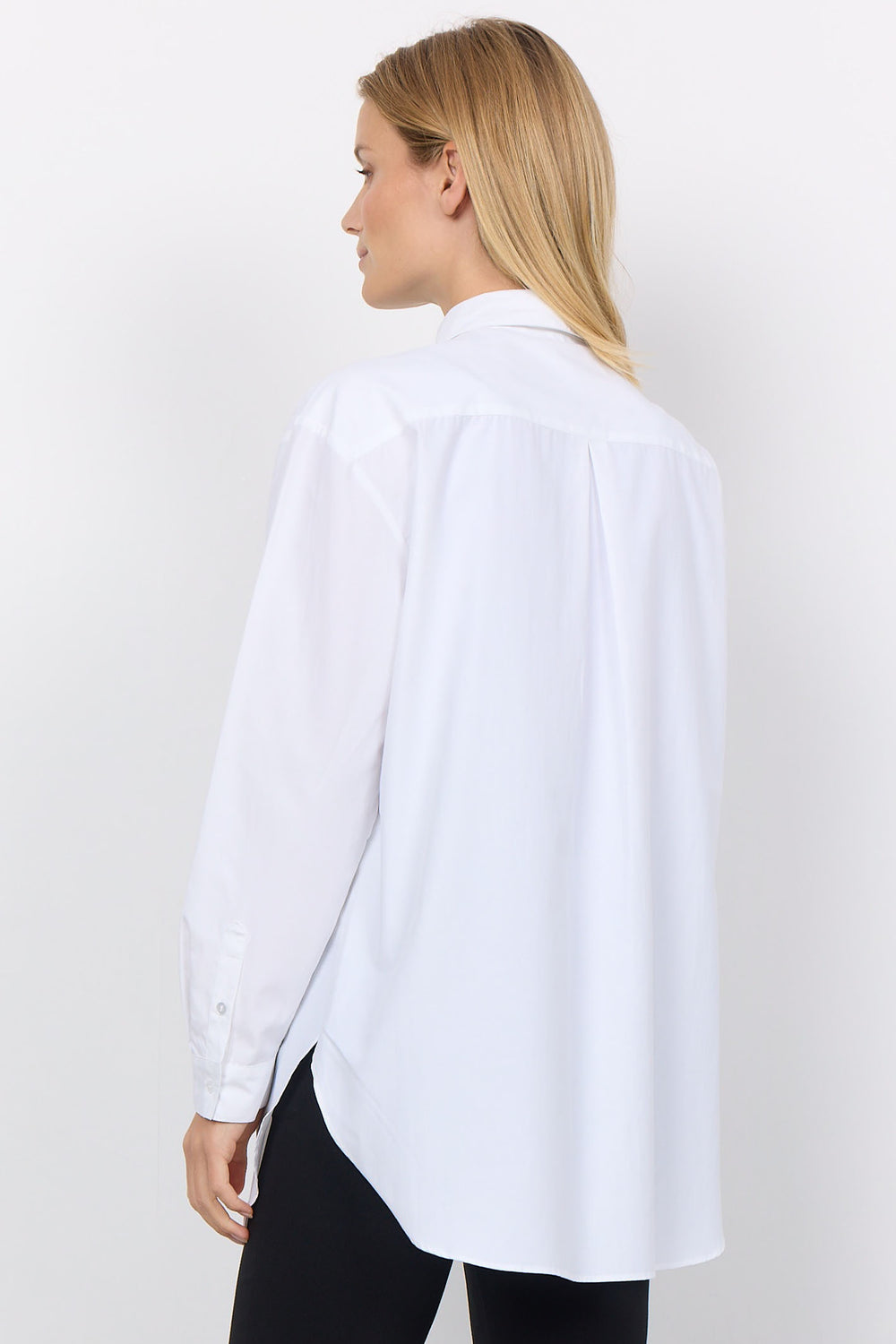 Soya Concept SC-Netti 52 40261-20 White Long Sleeve Shirt - Dotique