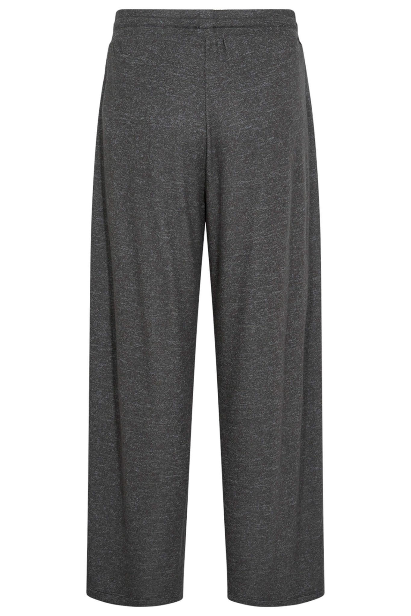 Soyaconcept SC-Biara 74 25388 Col 99780 Dark Grey Soft Touch Cropped Trousers - Dotique
