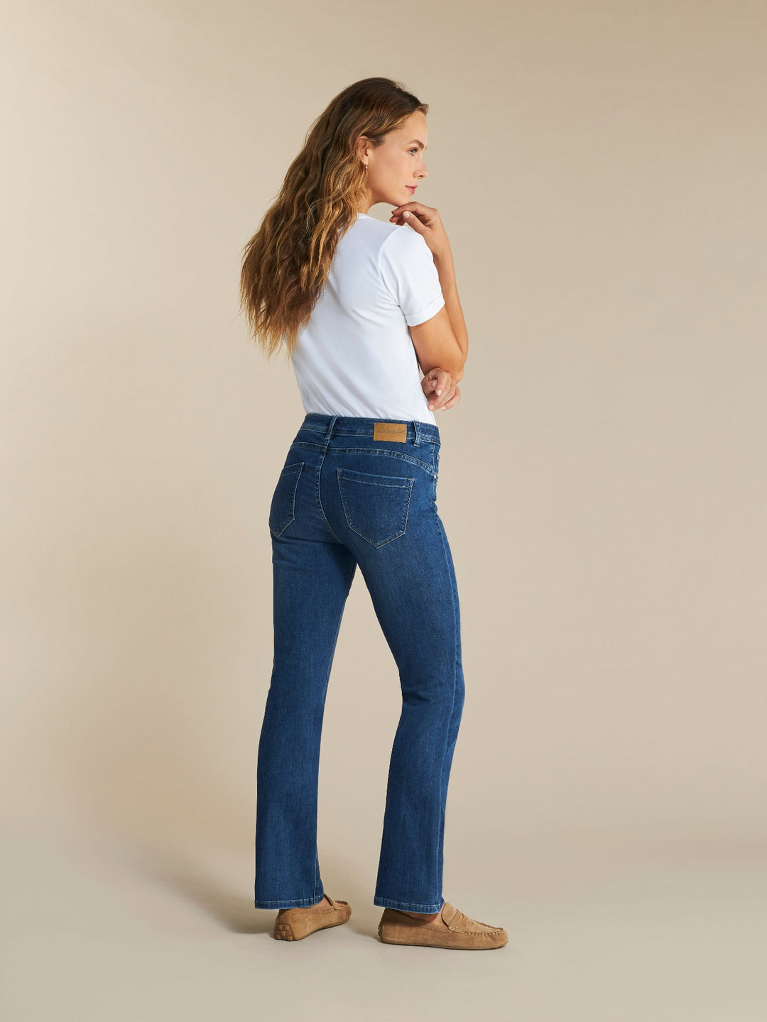 Red Button SRB4149 Babette Blue Used Jeans from Dotique