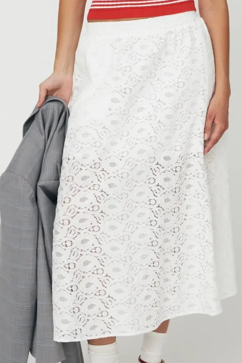 Stella Nova Cotton Lace Skirt CL61-5361