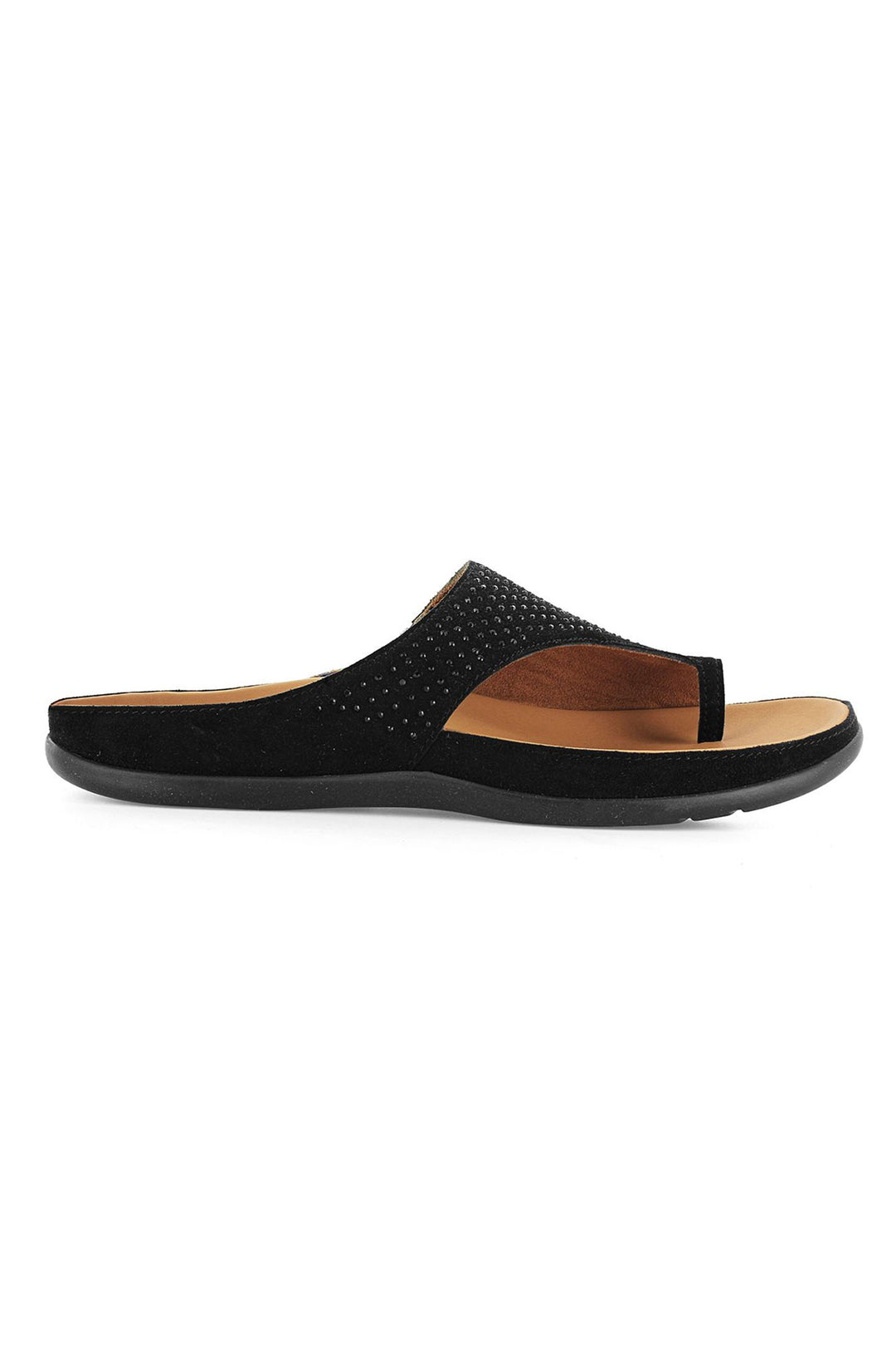 Strive Belize Black Sandals - Dotique