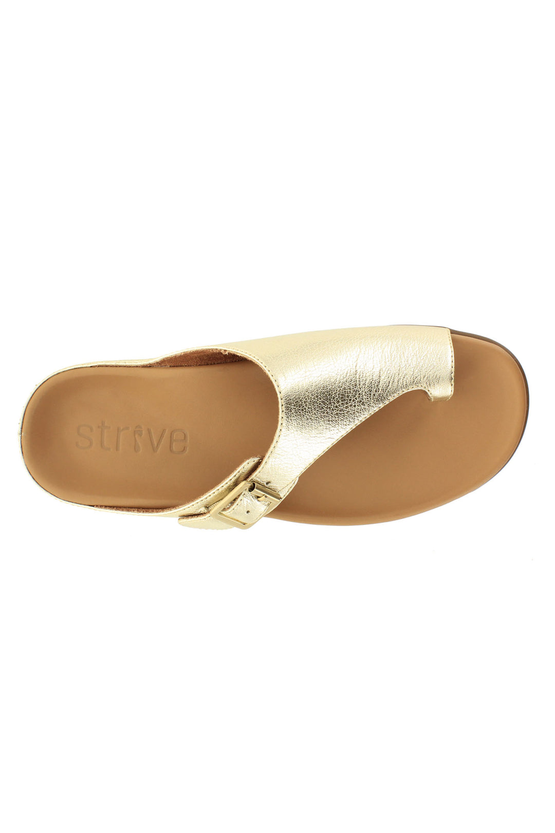 Strive Java II Light Gold Sandal - Dotique