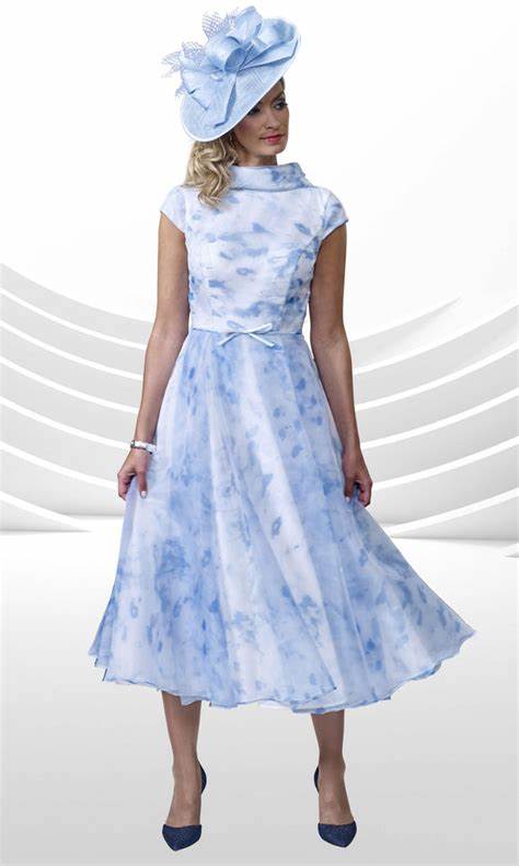 Veromia VO9195 Blue Dress