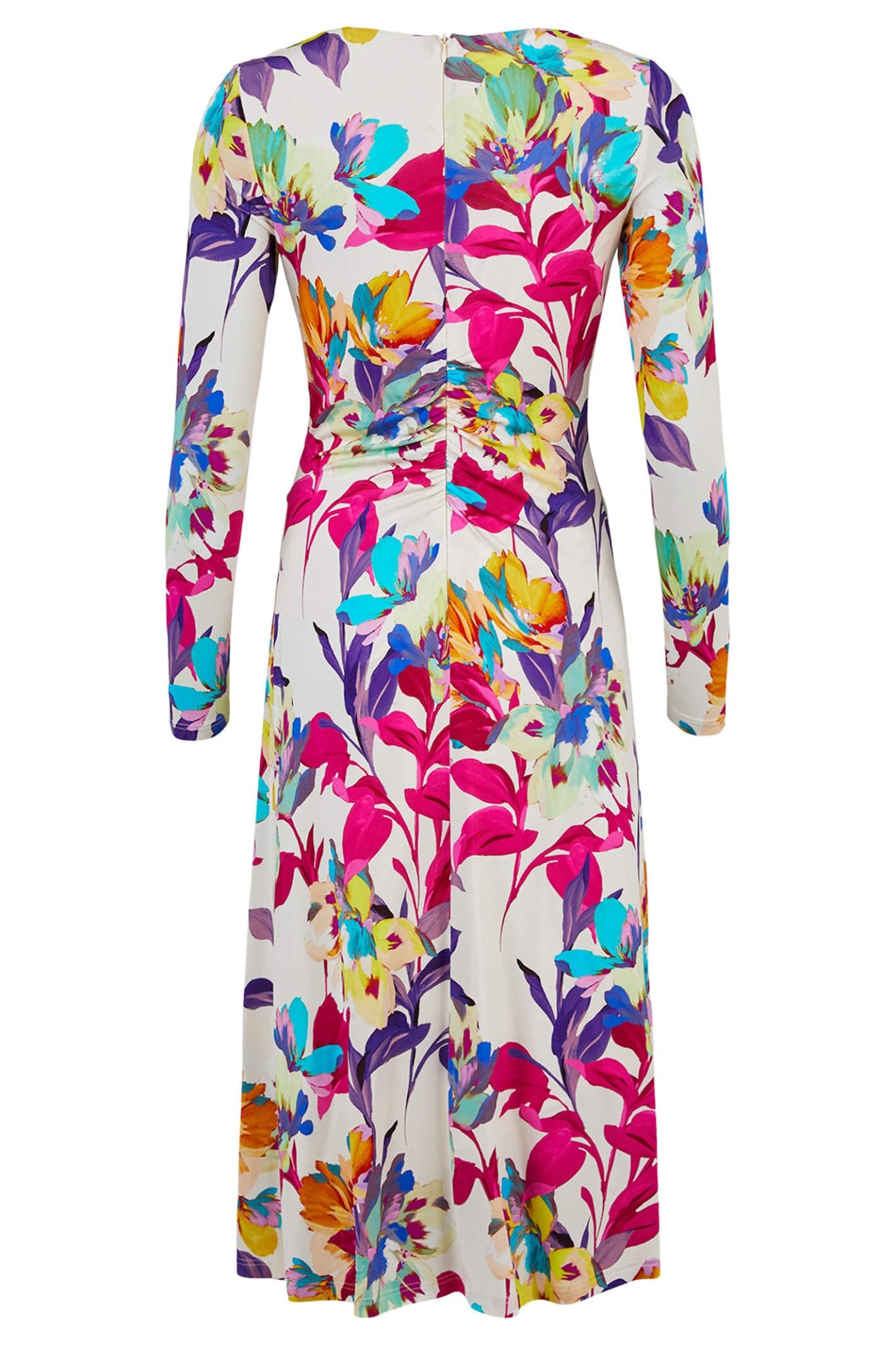 Tia 78346-7739 13 Multicolour Floral Print Dress - Dotique