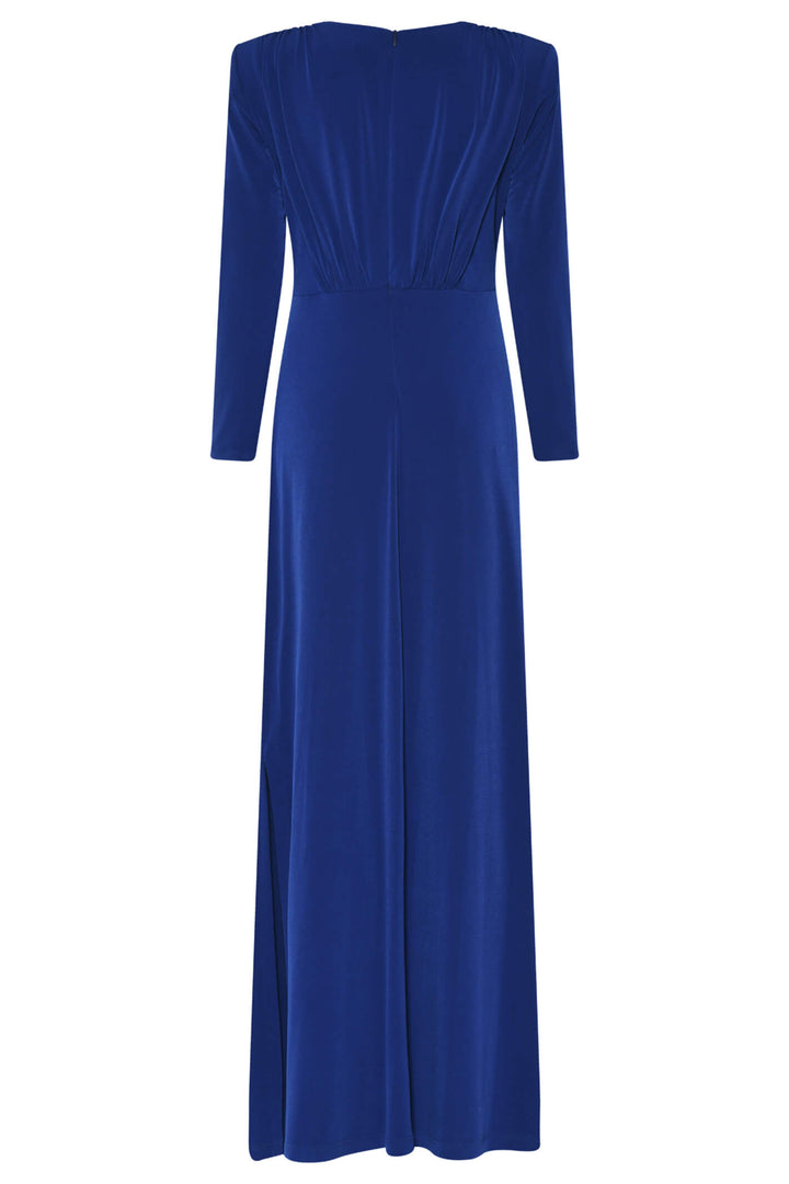 Tia 78673 Cobalt Blue Long Sleeve Evening Dress - Dotique Chesterfield