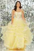 Tiffanys Daffy Daffodil Yellow Prom Ballgown Dress - Dotique - Tiffanys