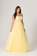 Tiffanys Yellow Luisa  Prom Dress2