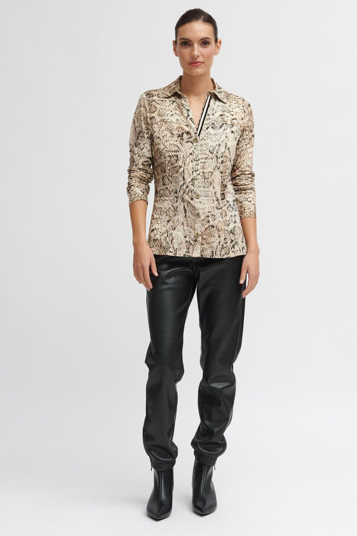 Tinta 3711007 Beky Beige Animal Print Shirt - Dotique