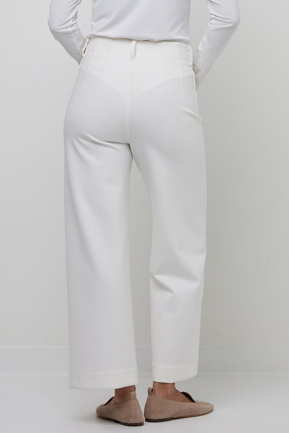 Uchuu 101 Milk White Trousers - Dotique