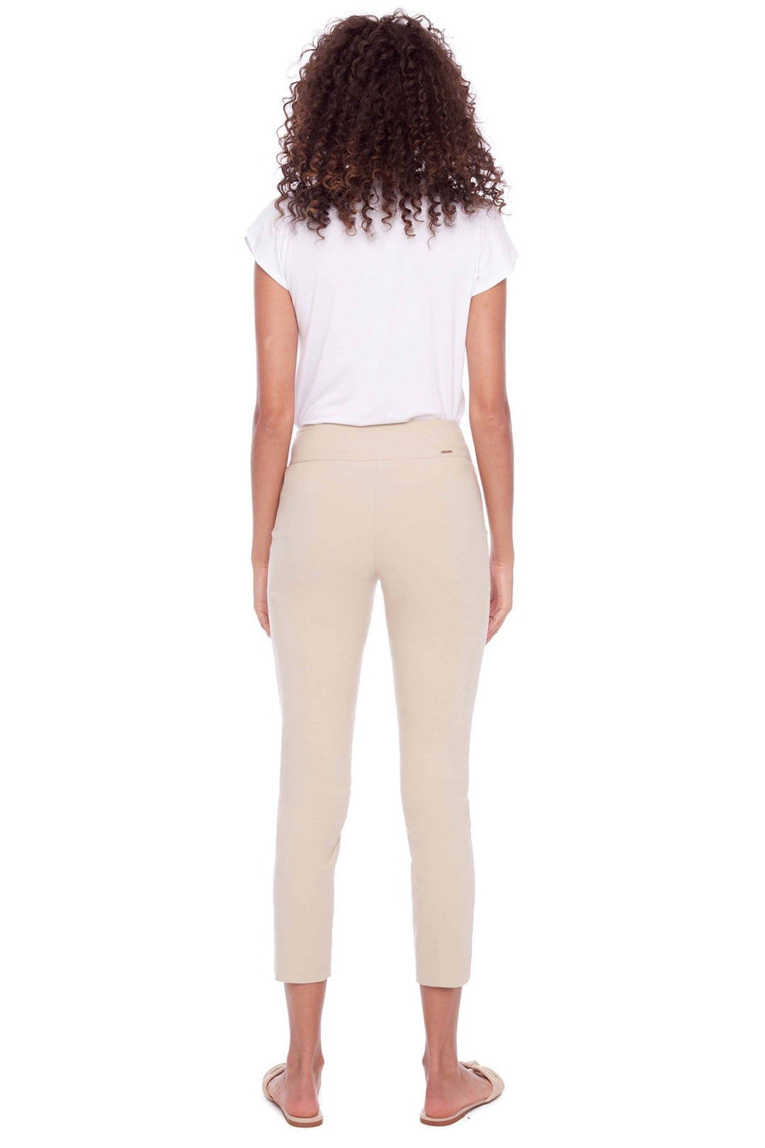 Up Pants 65027A UP Petal Split Stone Trousers (28”) - Dotique