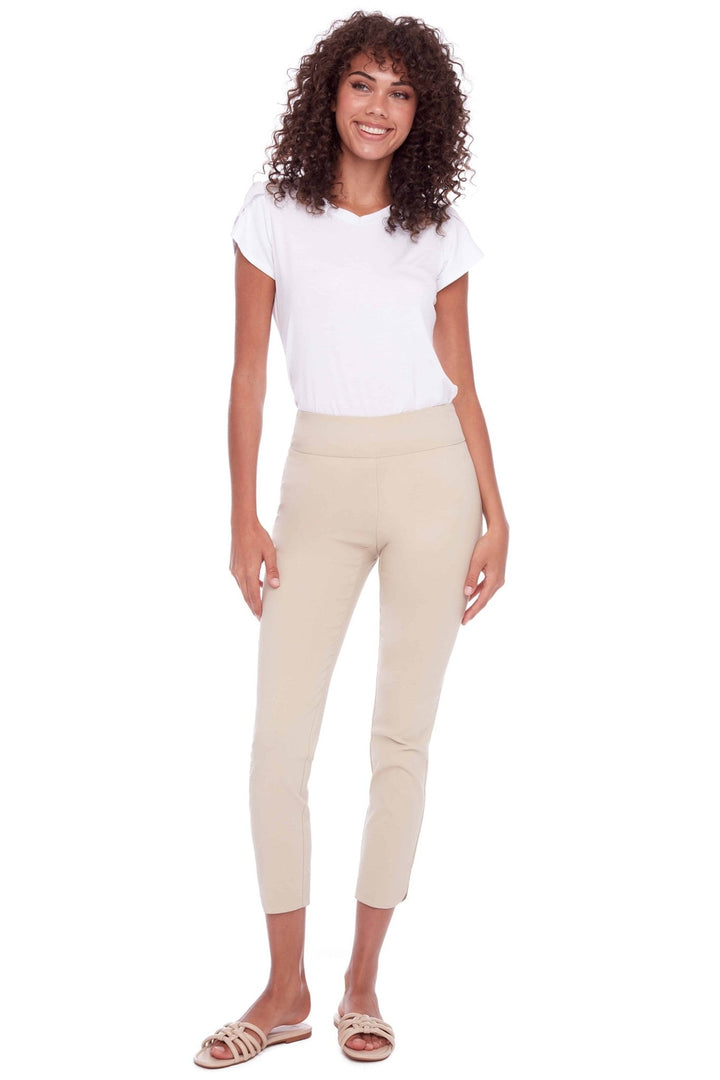 Up Pants 65027A UP Petal Split Stone Trousers (28”) - Dotique