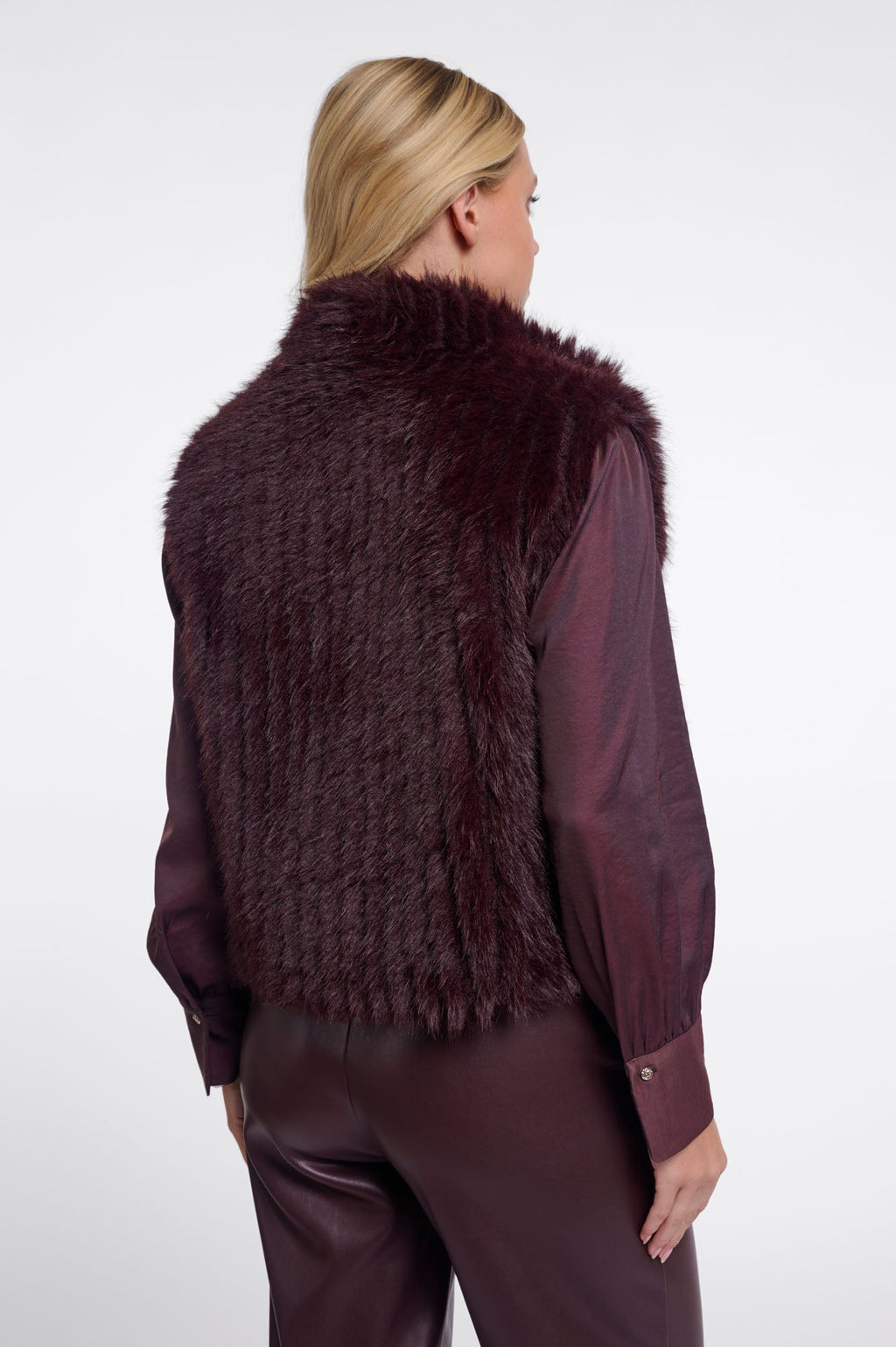 Rino & Pelle Dava Waistcoat Chocolate Bean 7002611