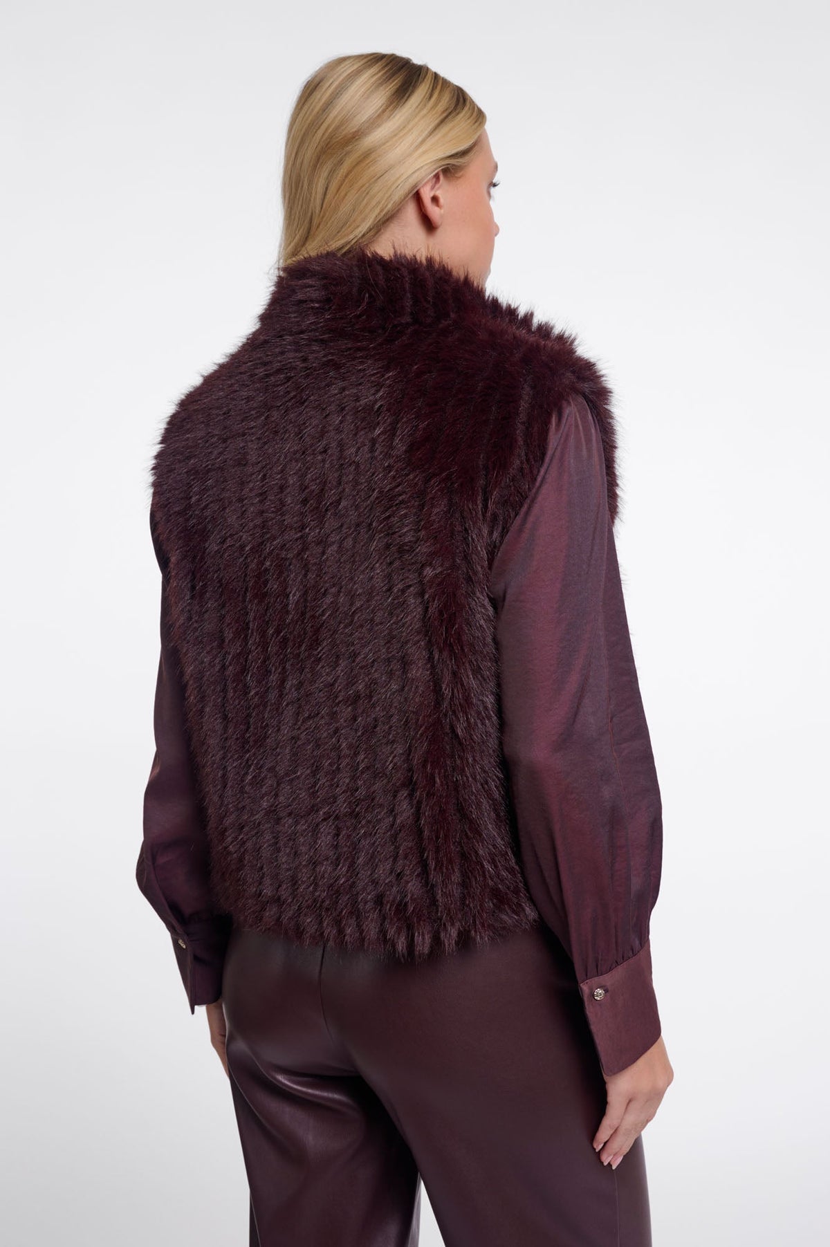 Rino & Pelle Dava Waistcoat Chocolate Bean 7002611