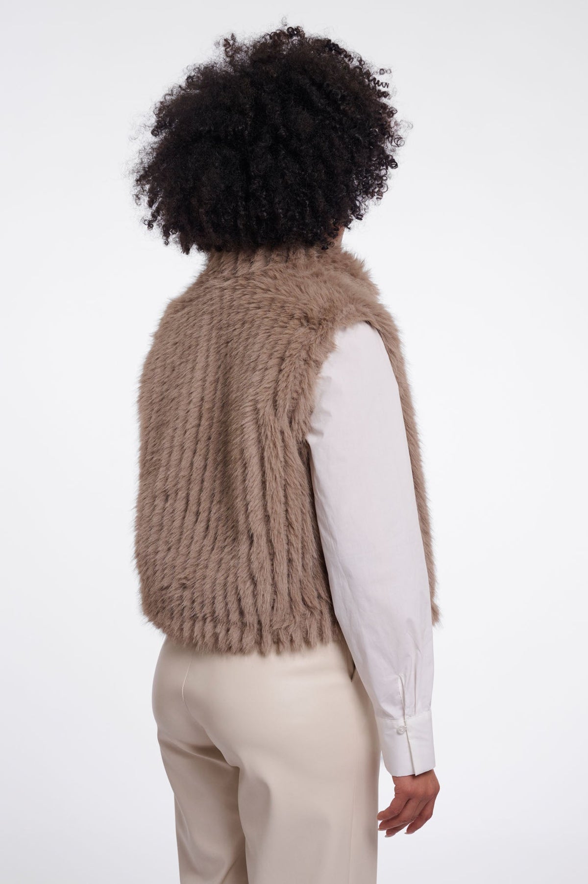 Rino & Pelle Dava Waistcoat Mocha Latte 7002611