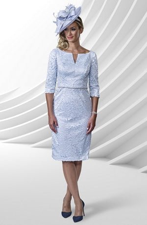 Veromia VO9183 Light Blue Dress dotique