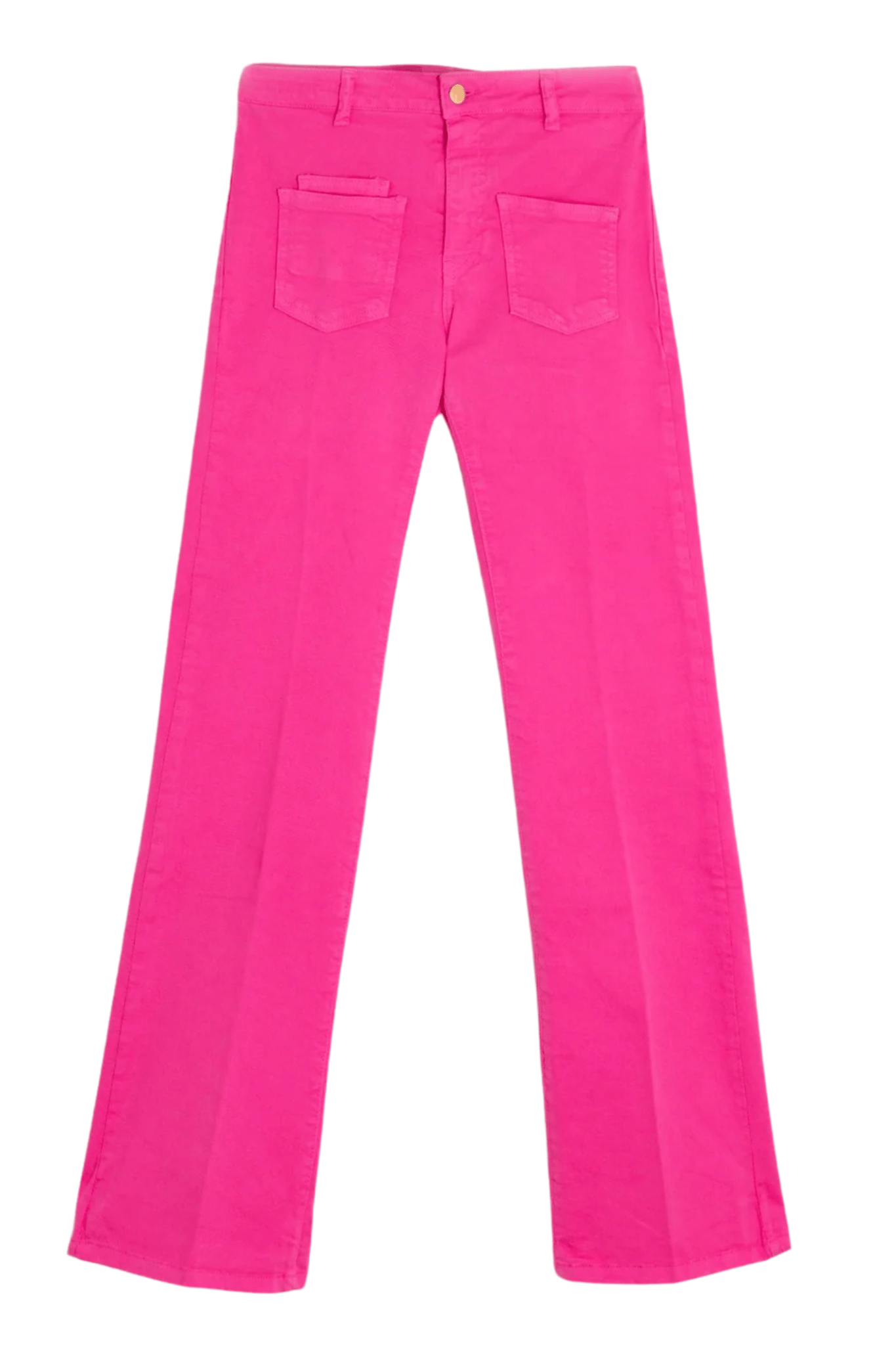 Vilagallo 31550 Laura Pink Flared Jeans - Dotique
