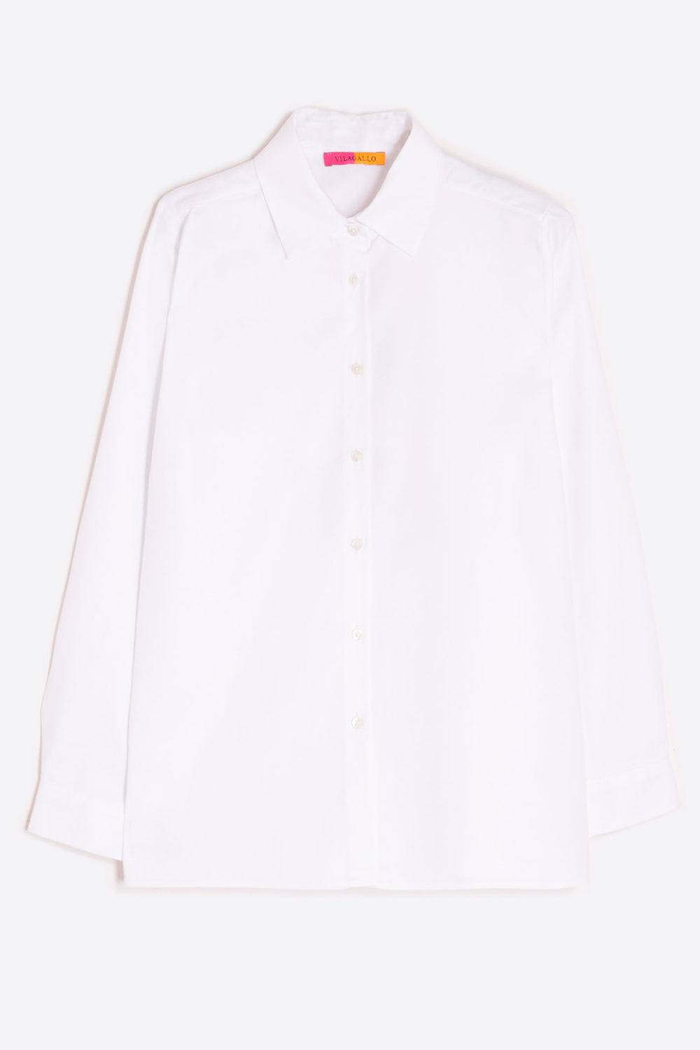 Vilagallo 31568 Embroidered Cotton White Shirt - Dotique