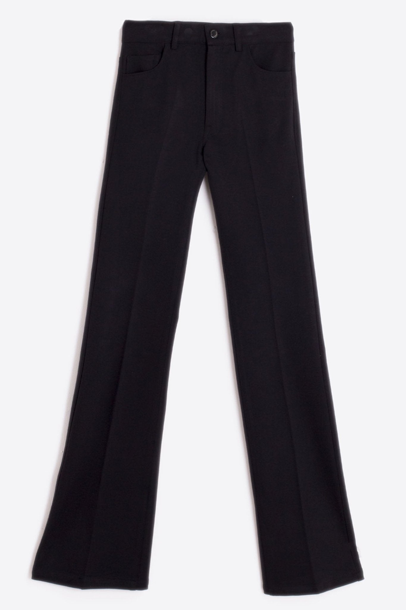 Vilagallo 31945 Black Stretch Knit Trousers - Dotique - Vilagallo