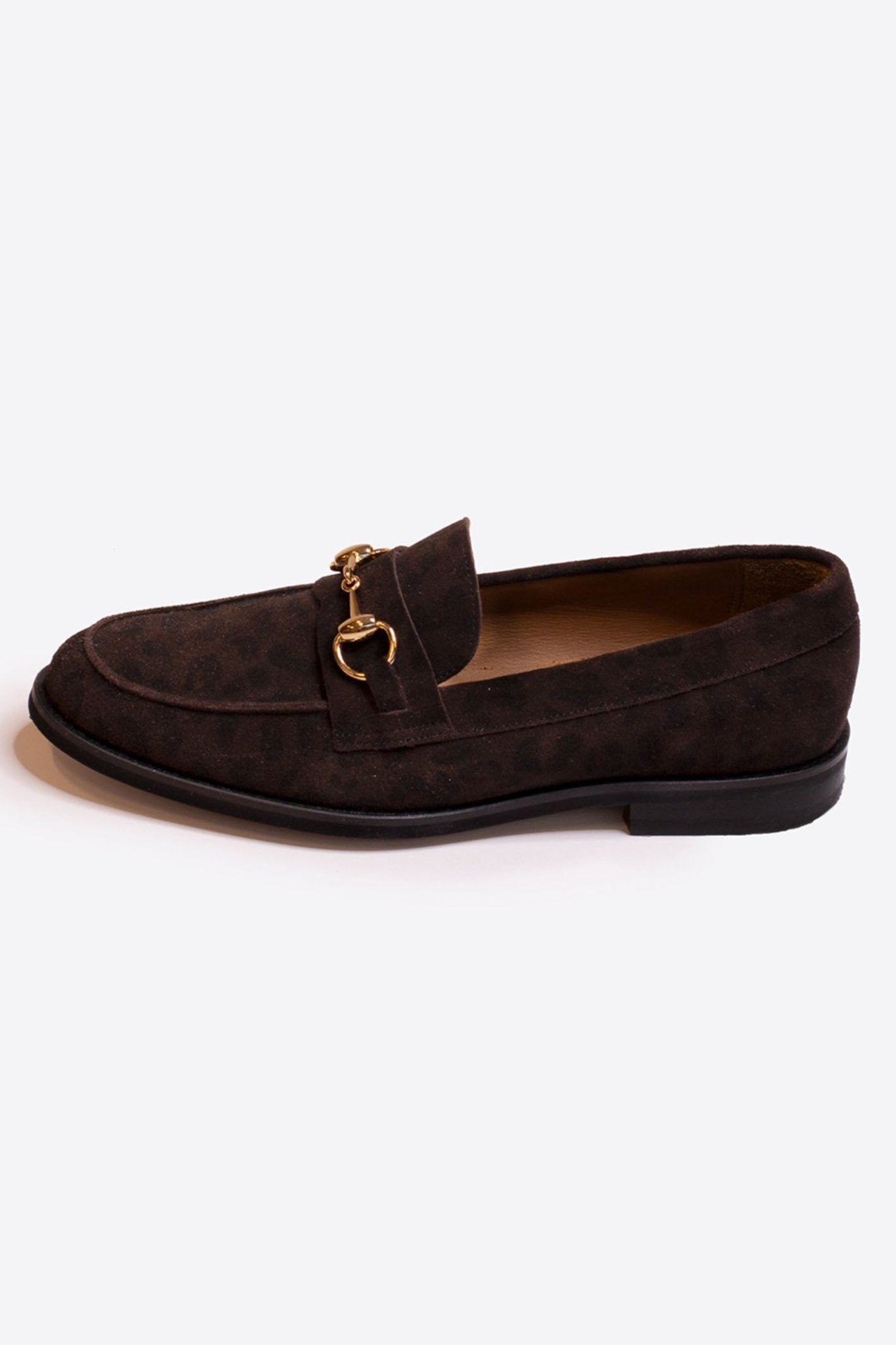 Vilagallo 31954 Brown Animal Print Loafer Shoes by Vilagallo, shop the stylish loafers at Dotique now