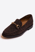 Vilagallo 31954 Brown Animal Print Loafer Shoes by Vilagallo, shop stylish footwear at Dotique online store.
