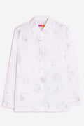 Vilagallo 31971 Marina Flocado Plata Blouse - Dotique