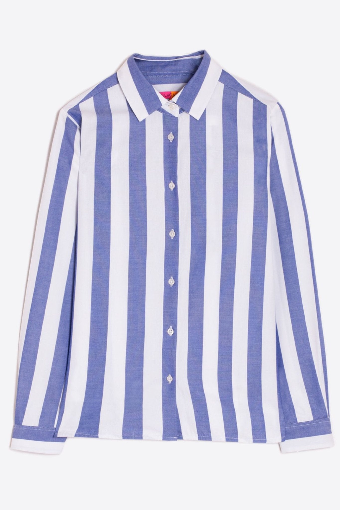 Vilagallo 32073 Blue White Striped Shirt - Dotique - Vilagallo