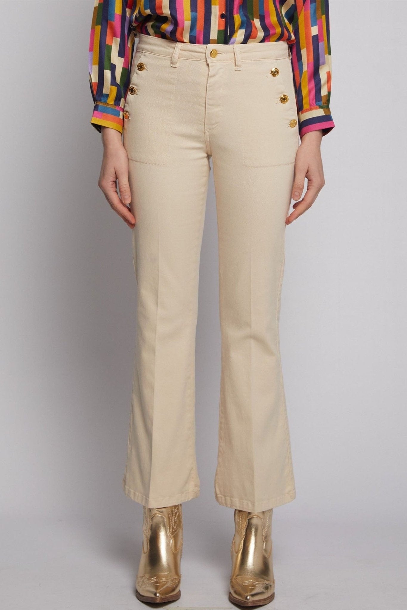 Vilagallo 32080 Dana Crudo Trouser - Dotique - Vilagallo