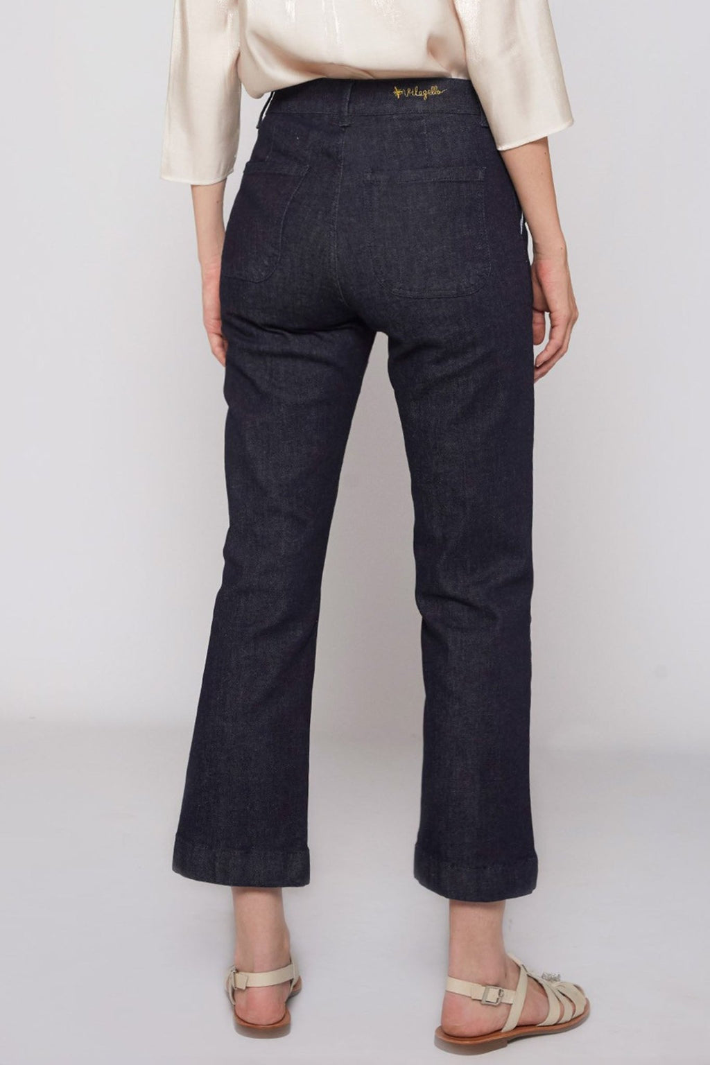 Vilagallo 32081 Dark Denim Amelie Jeans - Dotique - Vilagallo