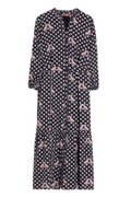 Vilagallo 33005 Leopard Print Midi Dress by Vilagallo with star pattern, shop Vilagallo at Dotique.