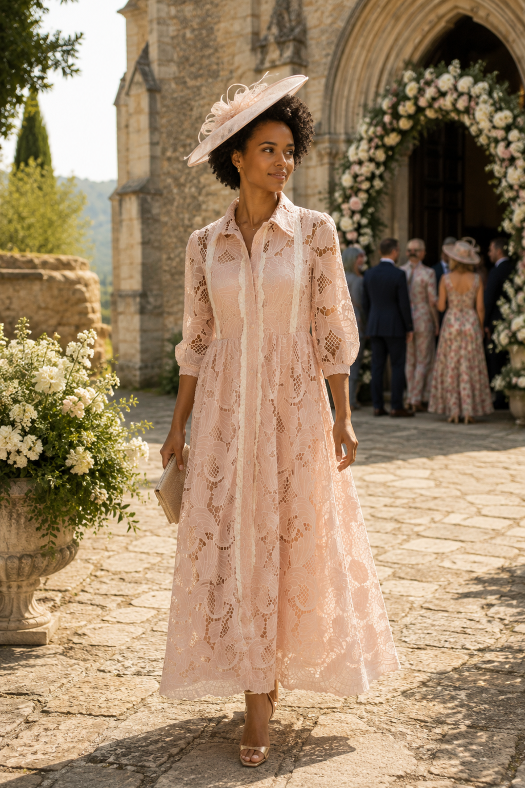Dream Catcher Melanie Dress Dusty Rose