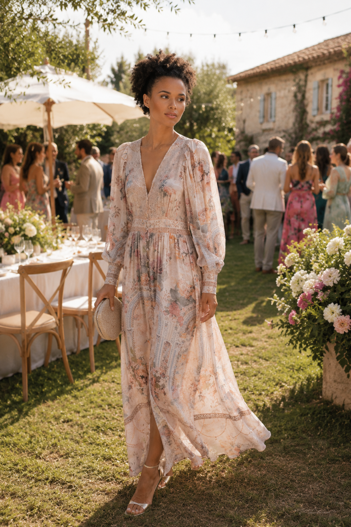 Dream Catcher Laura Dress Decorative Flowers