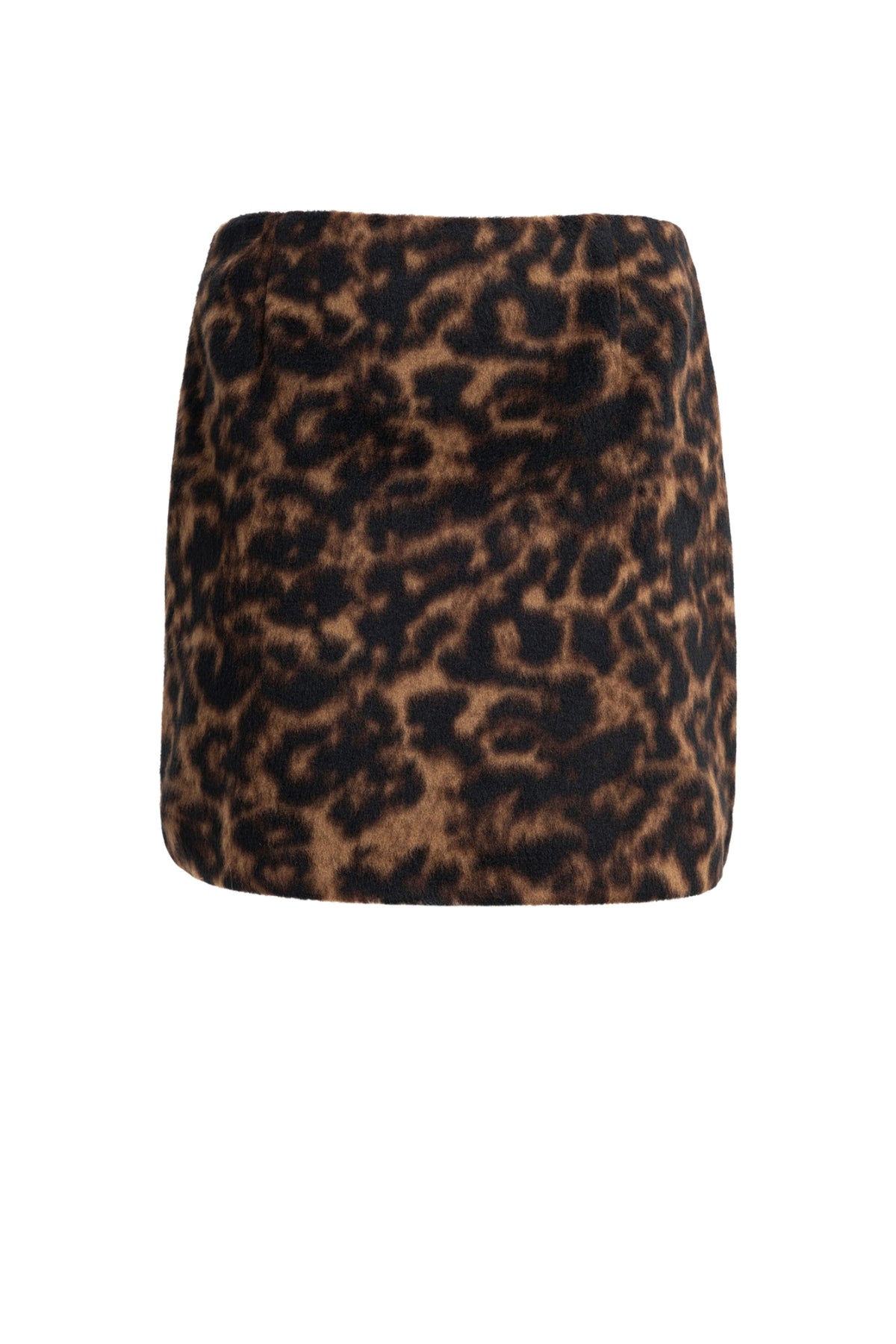 Yaya 01-401103-610 Leopard Print Mini Skirt Coco Brown Dessin, YAYA. Shop YAYA at Dotique.
