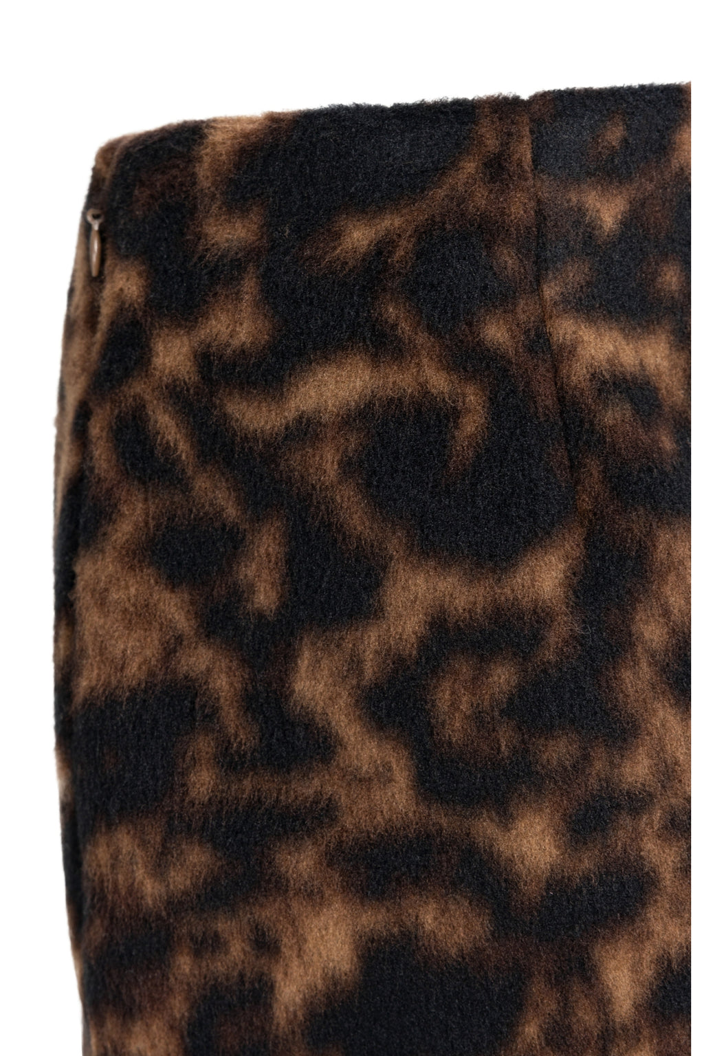 Yaya 01-401103-610 Leopard Print Mini Skirt Coco Brown Dessin by YAYA Shop YAYA at Dotique