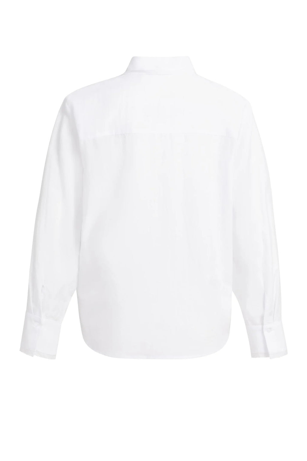 YAYA Blouse with Collar Detail - Pure White 01-201247-609