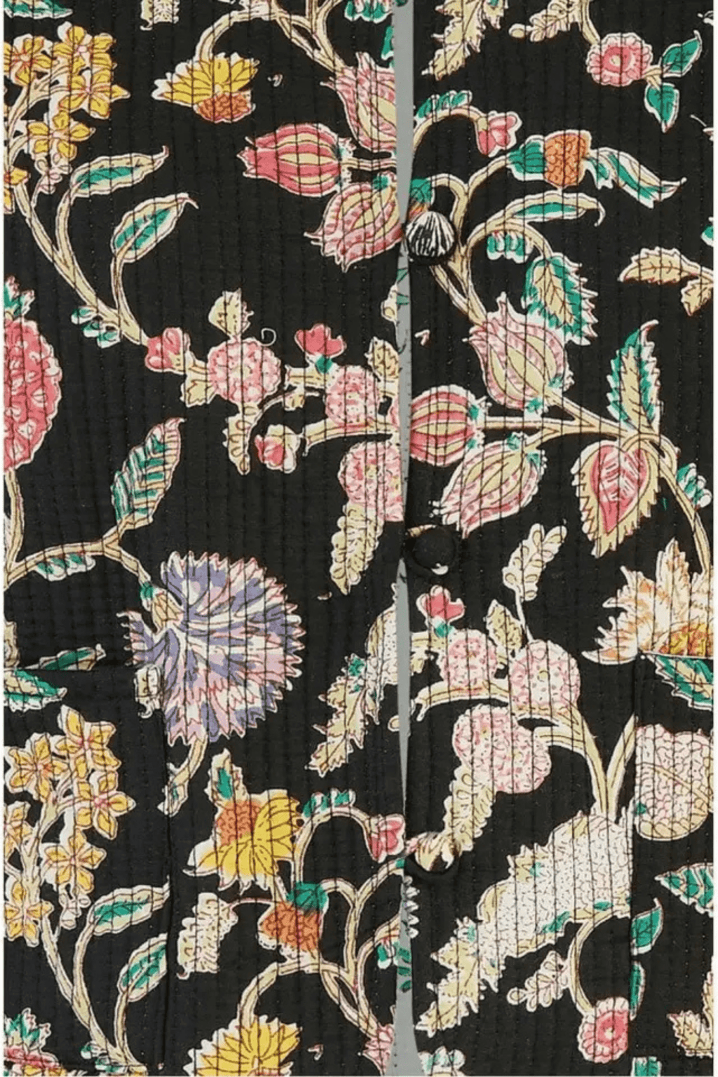 yumi-black-floral-print-reversible-cotton-cropped-quilted-jacket 2