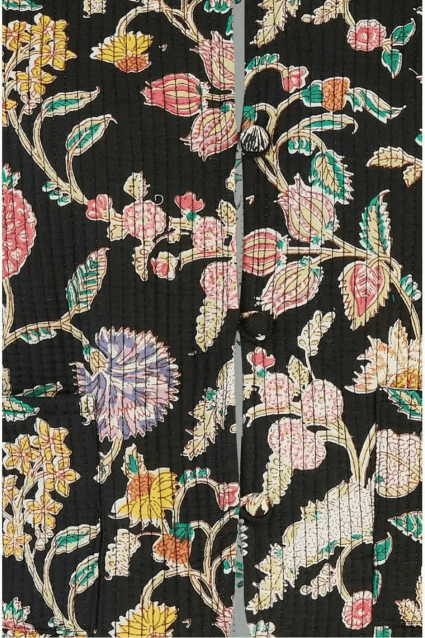 yumi-black-floral-print-reversible-cotton-cropped-quilted-jacket 2