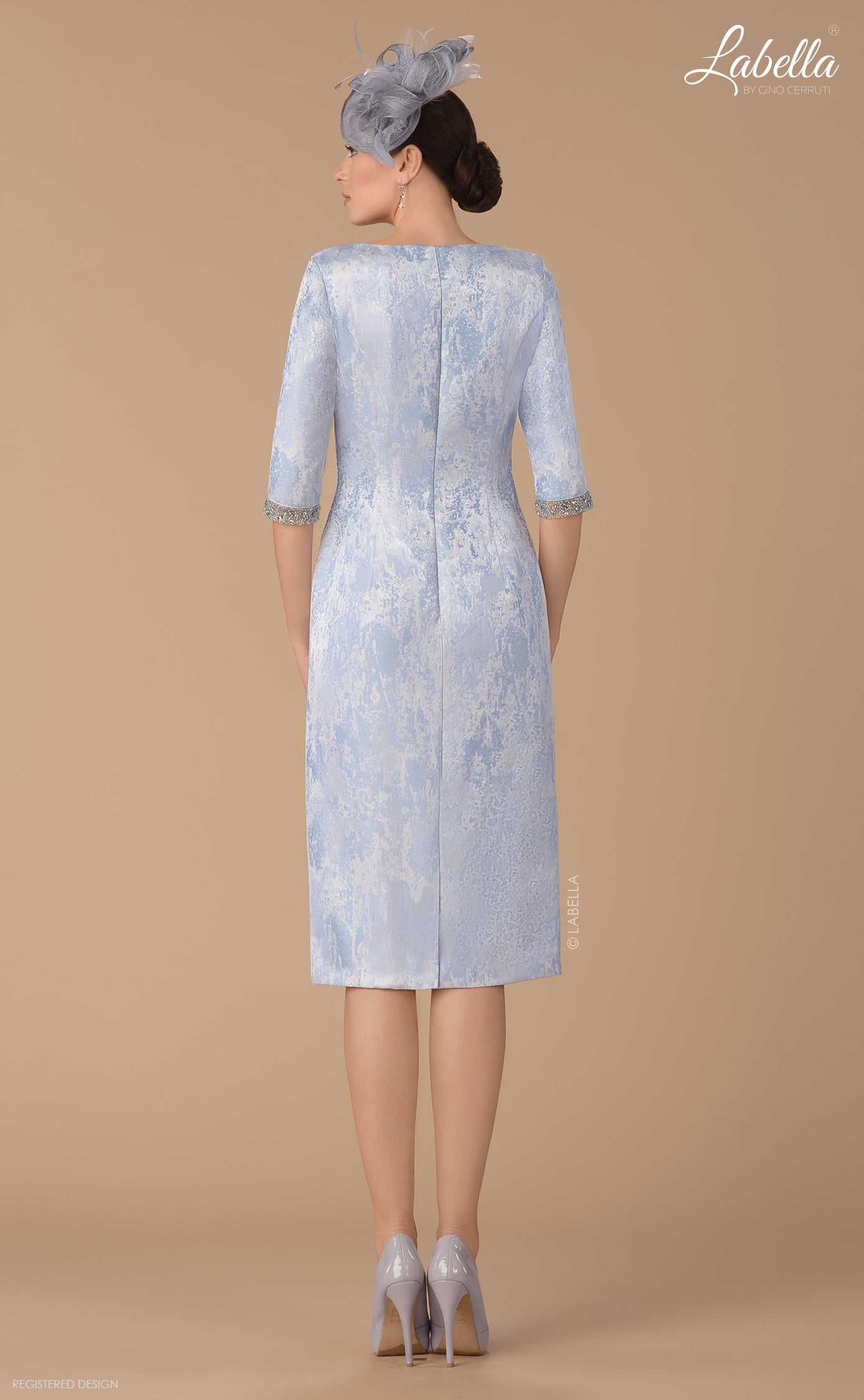 Labella 3076E Light Blue Dress