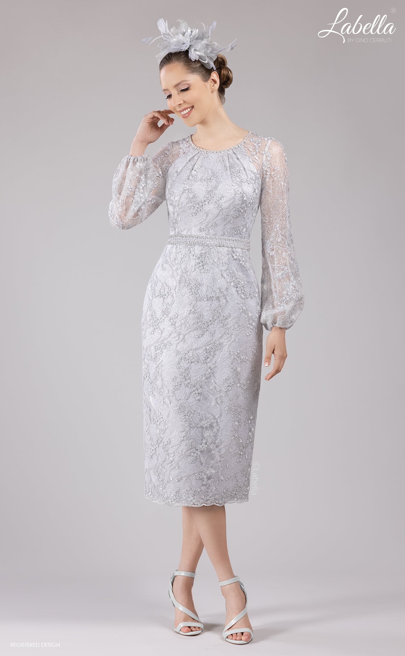Labella 3160J Silver Dress