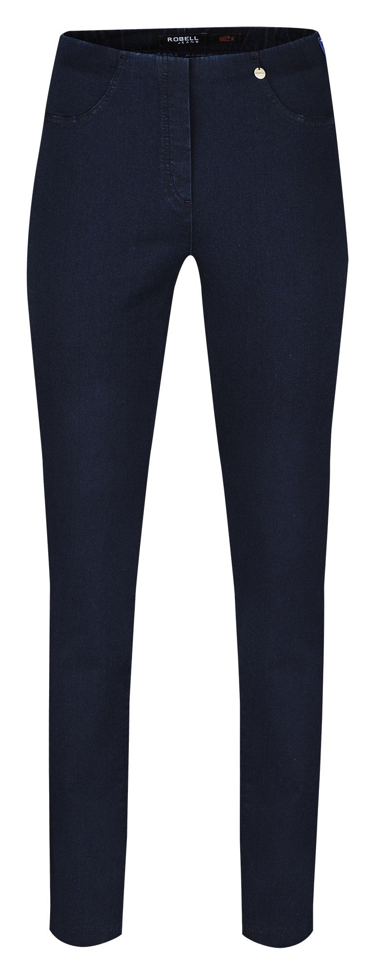 Robell 52560 Bella Navy 69 Regular 78cm Front | Dotique