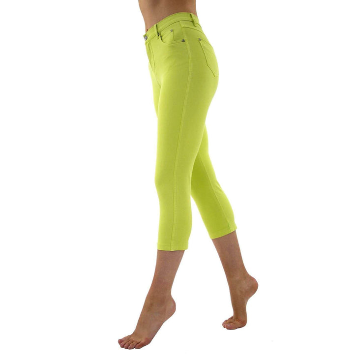 2401 7/8 Lime High Waisted Jeans  27"