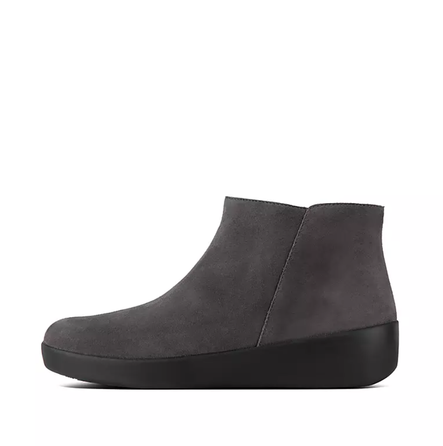 Fitflop Sumi Ankle Boot - Grey Side | Dotique