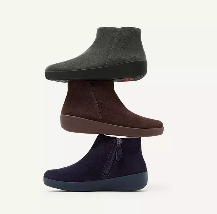 Fitflop Sumi Ankle Boot - Maritime Blue