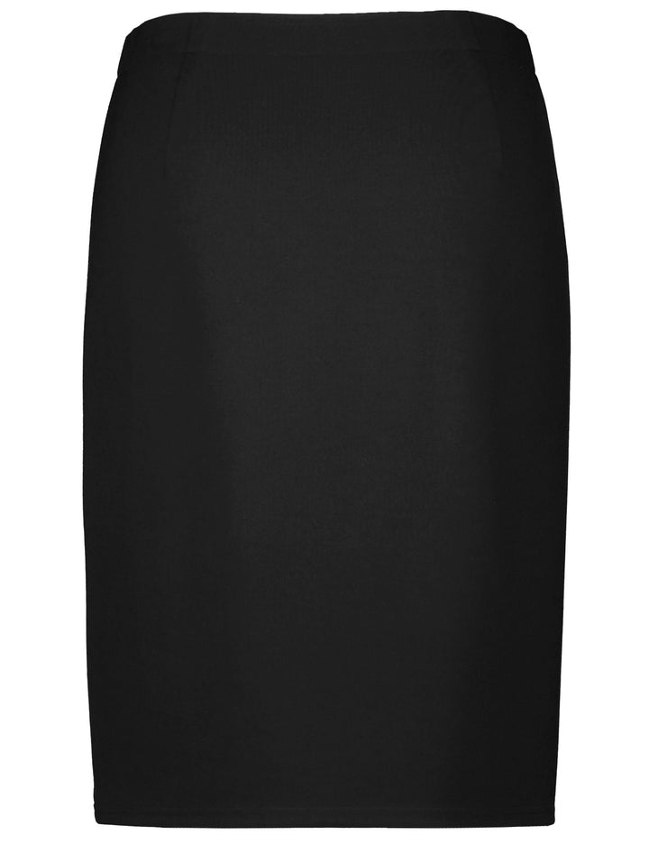Gerry Weber 91075 Black Jersey Skirt Black | Dotique