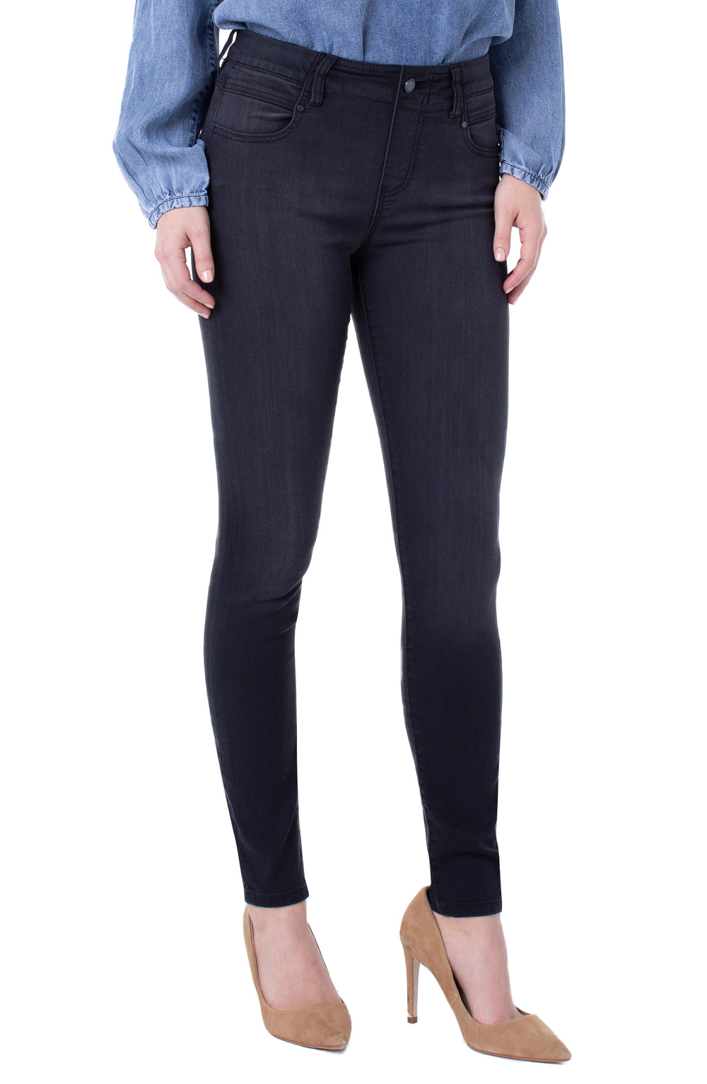Liverpool Los Angeles Gia Glider Skinny LM2337F62 Front | Dotique