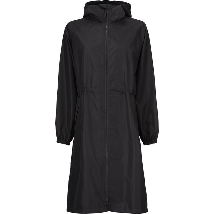 Masai Black Tila Raincoat Front | Dotique