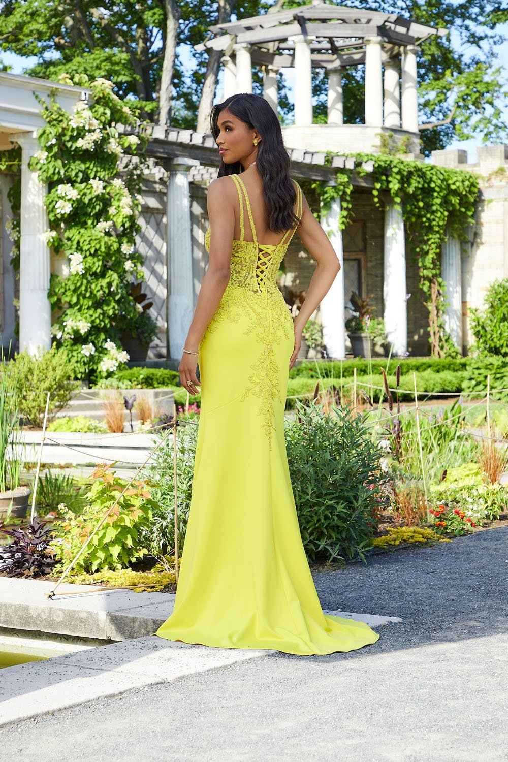 Morilee 47053 Prom Dress in Red or Yellow