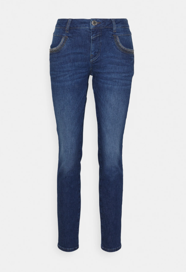 Mos Mosh Naomi 147470 Punto Jeans Blue Front Dotique